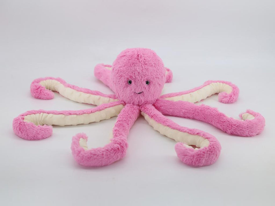 Cotton Candy Pink Octopus Stuffed Animals Jomanda