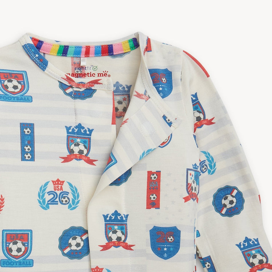 Team Goals USA RightFit Magnetic Footie Footies Magnetic Me