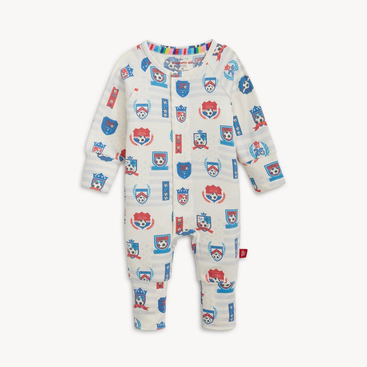 Team Goals USA RightFit Magnetic Convertible Coverall Rompers & Coveralls Magnetic Me