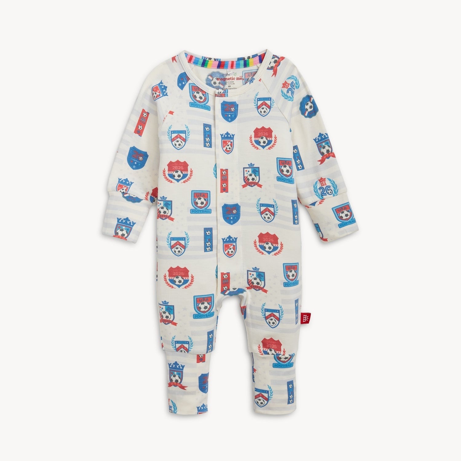 Team Goals USA RightFit Magnetic Convertible Coverall Rompers & Coveralls Magnetic Me