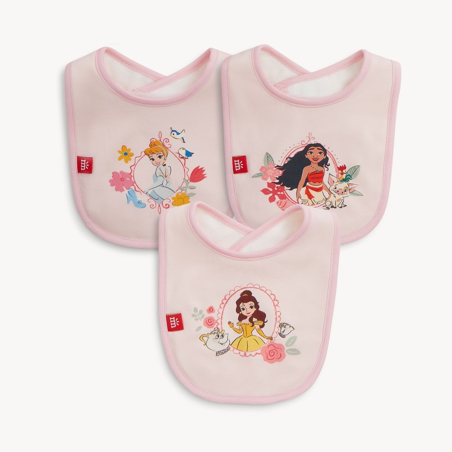 Magnetic Modal Bib 3-Pack Bibs Magnetic Me Princess Royal Radiance