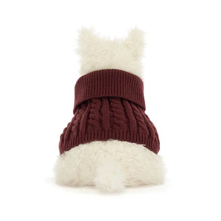 Munro Scottie Dog 'Winter Jumper' Stuffed Animals Jellycat