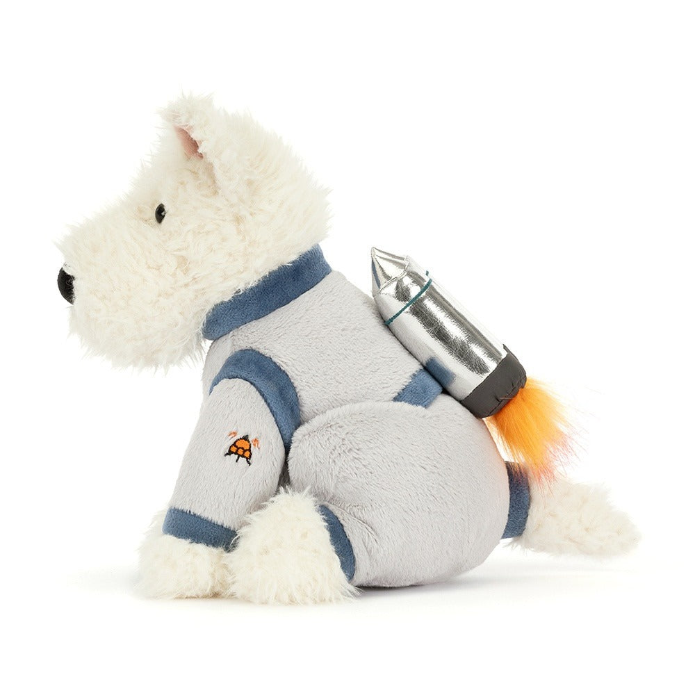 Munro Scottie Dog Space Outfit Stuffed Animals Jellycat
