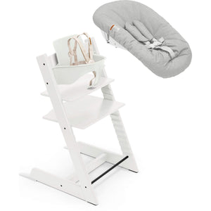 White, Grey Newborn Set