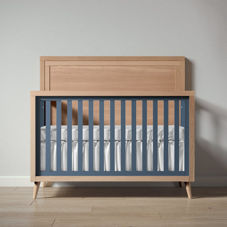 Romina New York 5-in-1 Crib Cribs Romina Furniture Albero Puro Navy