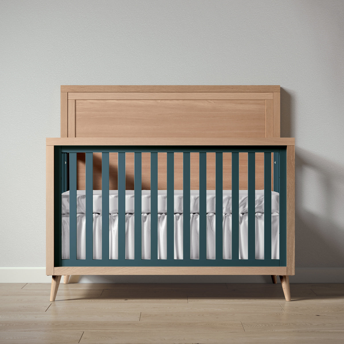 Romina New York 5-in-1 Crib Cribs Romina Furniture Albero Puro Rosemary