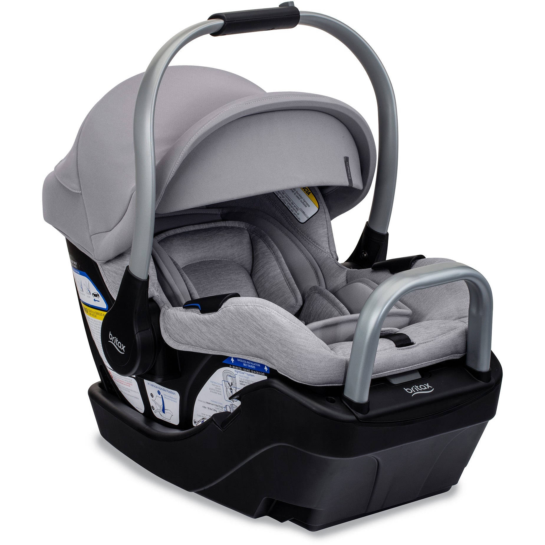 Cypress Infant Car Seat + Alpine Base Car Seats - Infant Britax Ponte Glacier