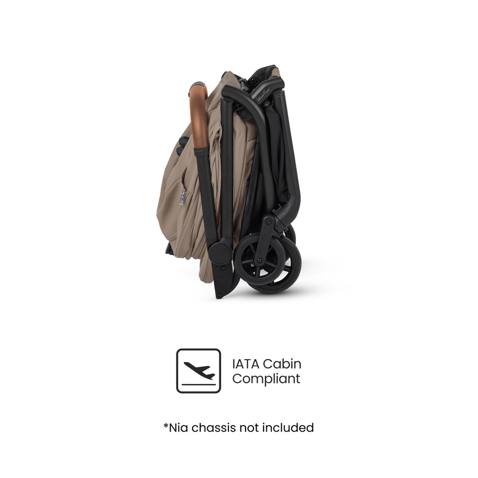 Nia Compact Bassinet Stroller Accessories Silver Cross