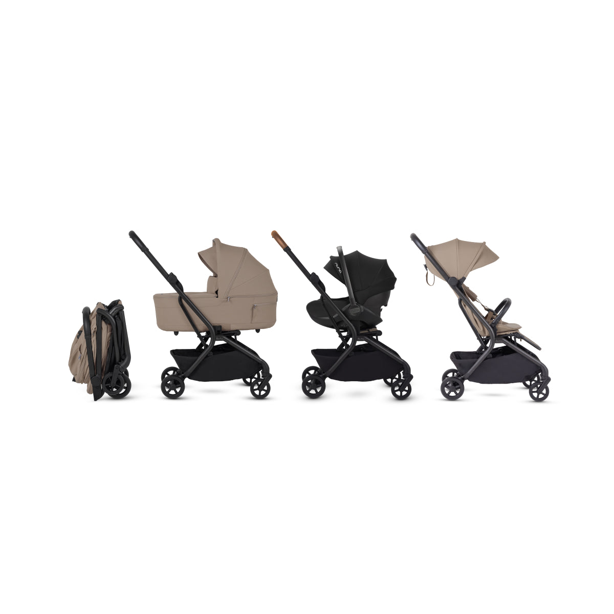 Nia Compact Bassinet Stroller Accessories Silver Cross
