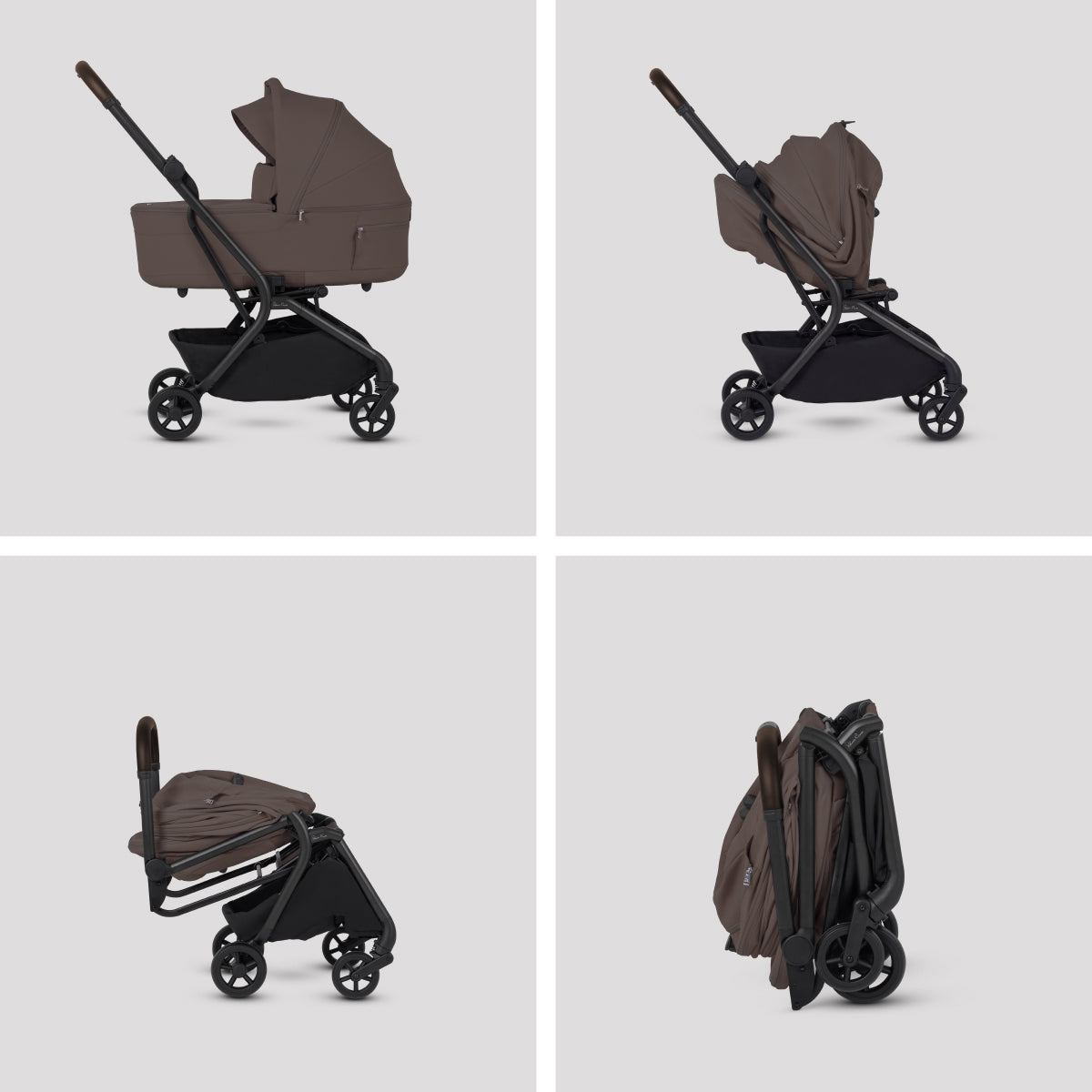 Nia Compact Bassinet Stroller Accessories Silver Cross