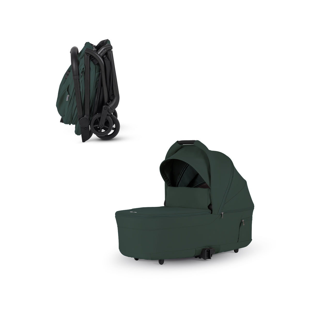 Nia Compact Bassinet Stroller Accessories Silver Cross Conifer