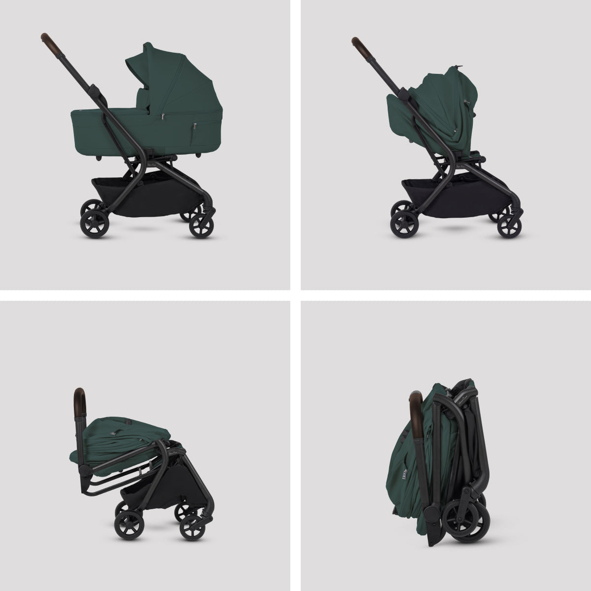 Nia Compact Bassinet Stroller Accessories Silver Cross