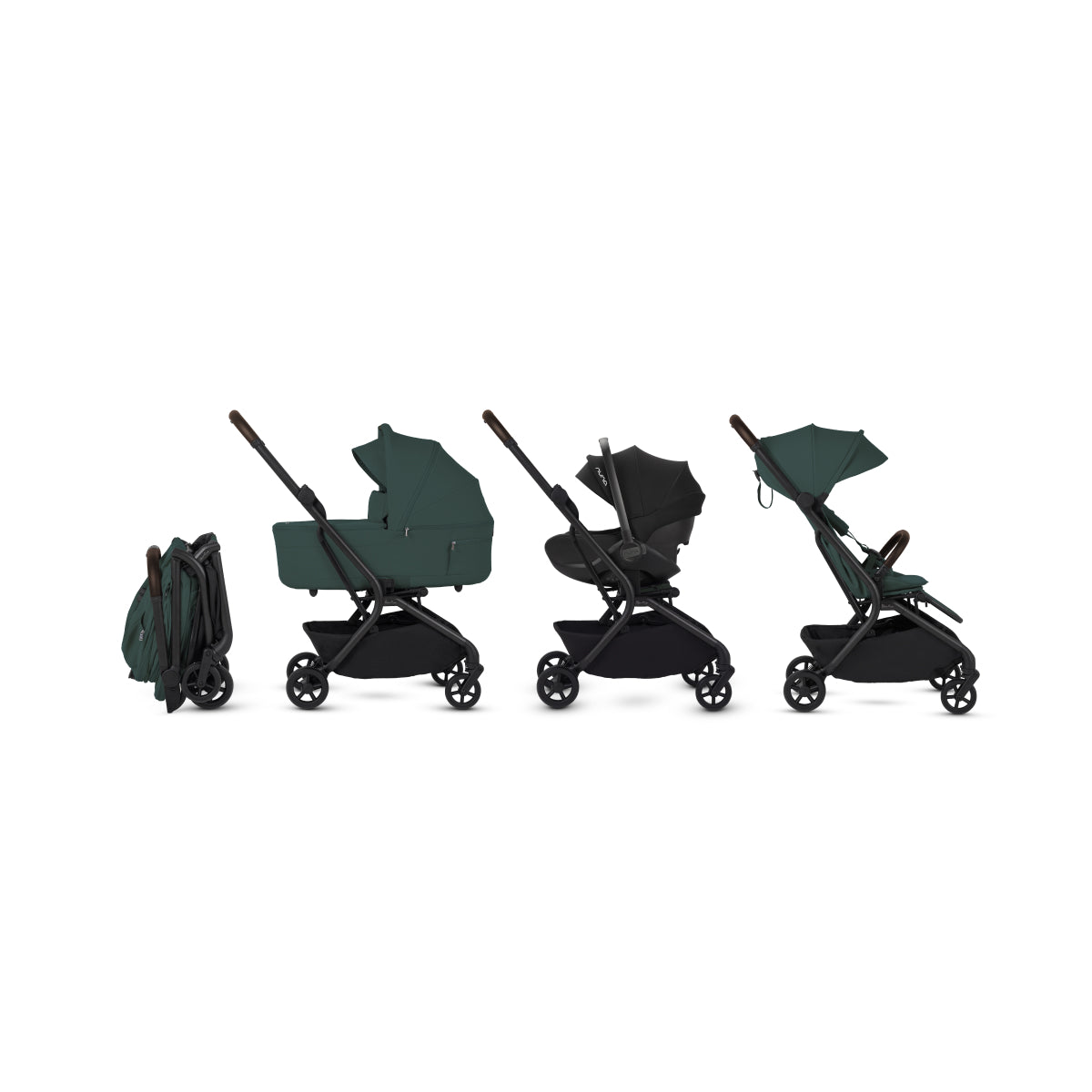Nia Compact Bassinet Stroller Accessories Silver Cross