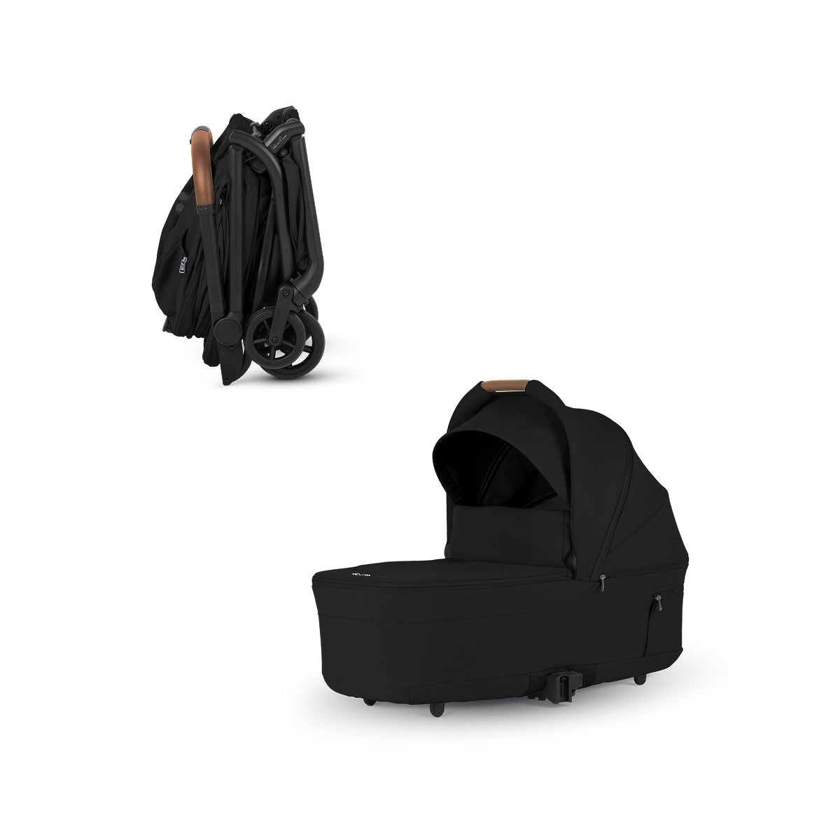 Nia Compact Bassinet Stroller Accessories Silver Cross Onyx