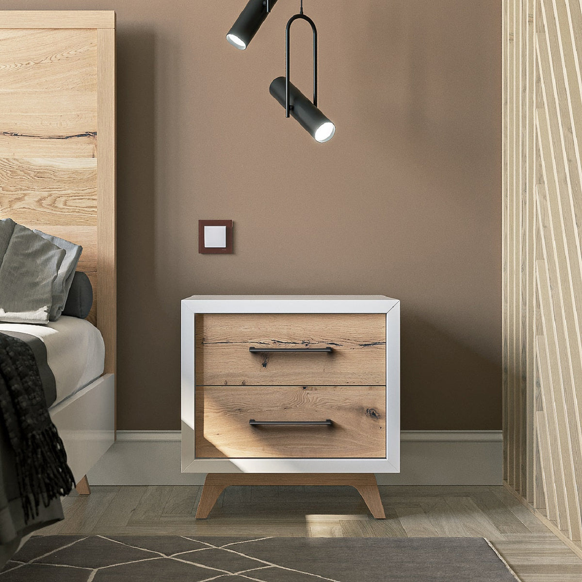 Romina Uptown Nightstand Nightstands Romina Furniture