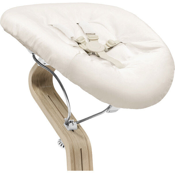Nomi Newborn Set High Chairs Stokke White Grey Sand