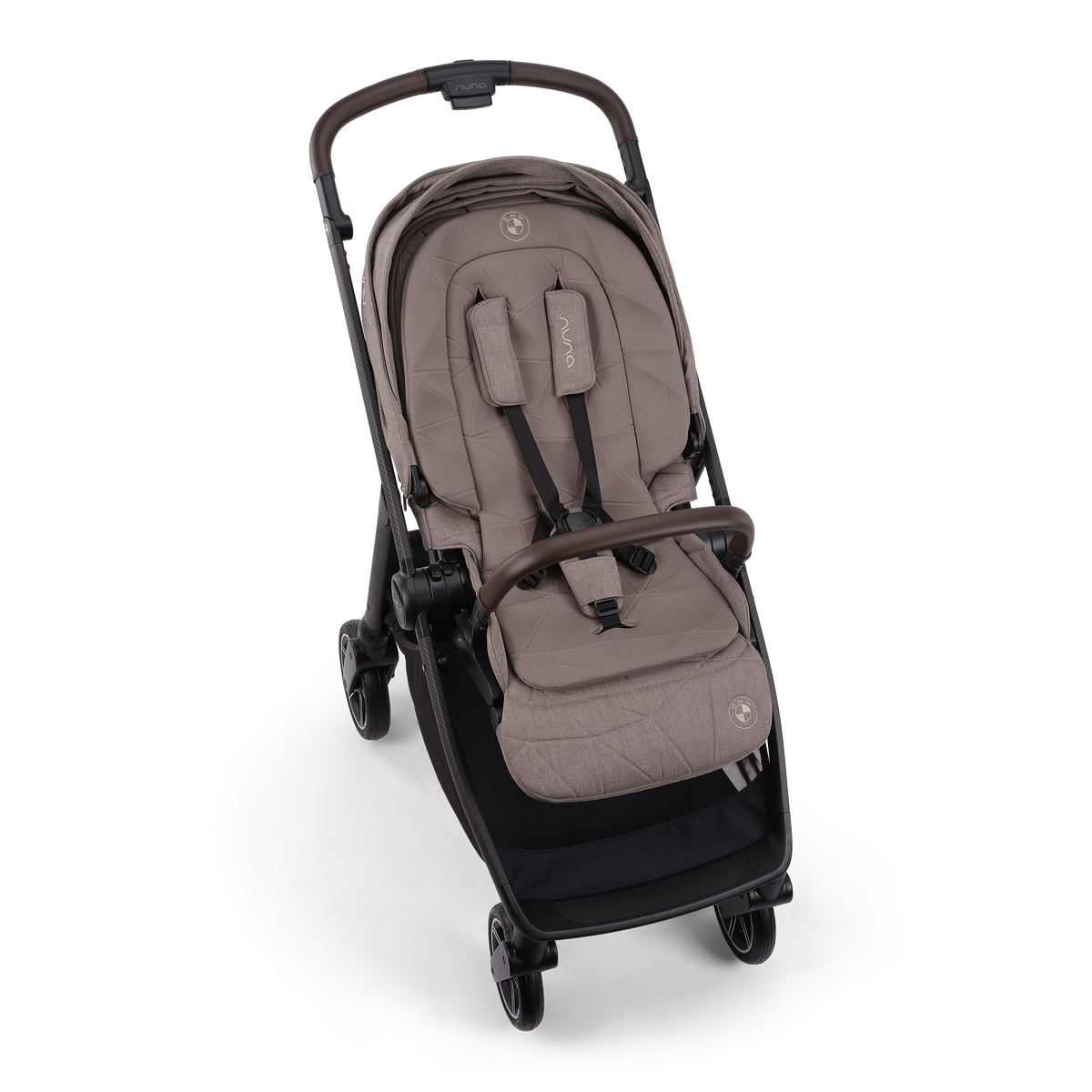 x BMW SWIV Lightweight Stroller in Umber Strollers - Single Nuna