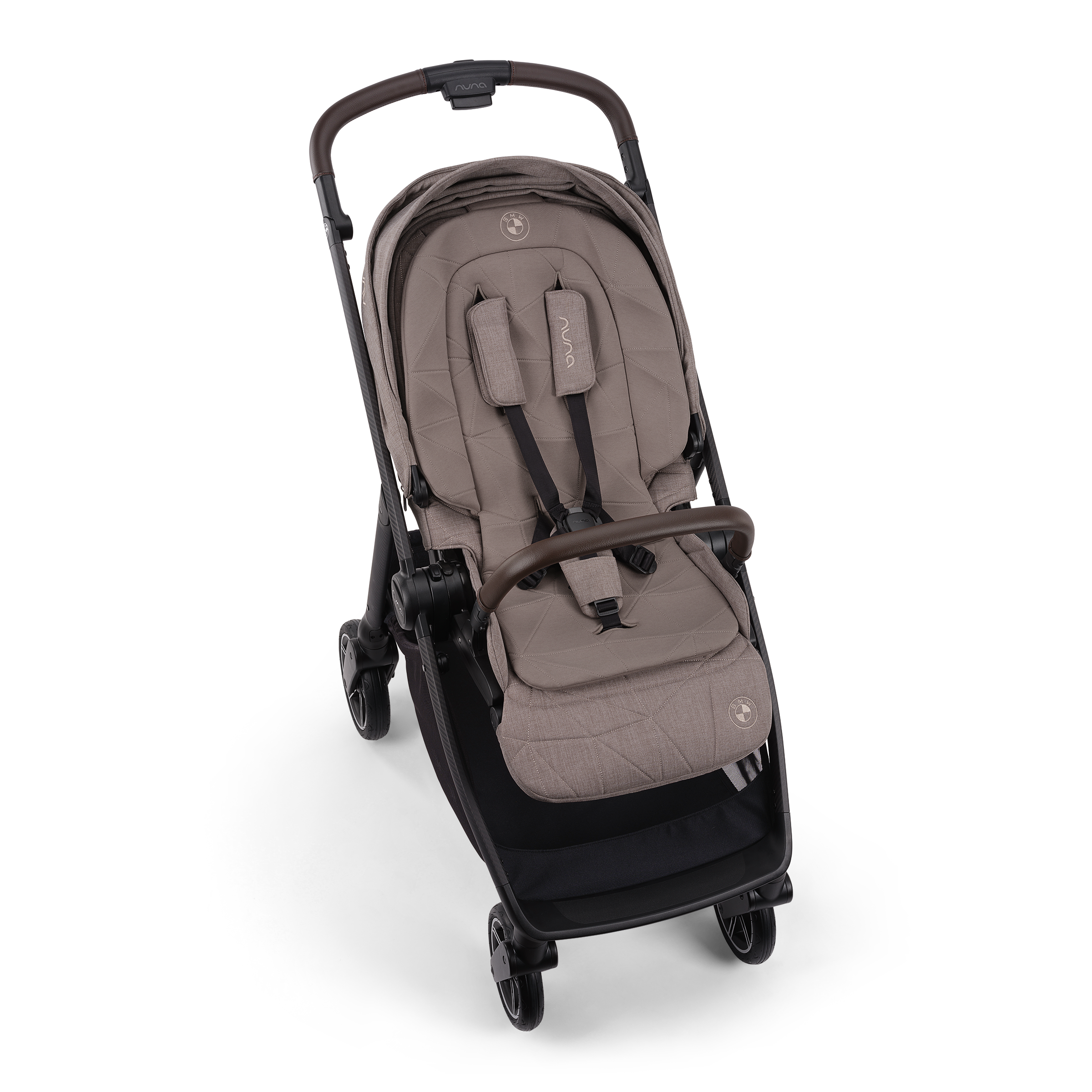 x BMW SWIV Lightweight Stroller in Umber Strollers - Single Nuna