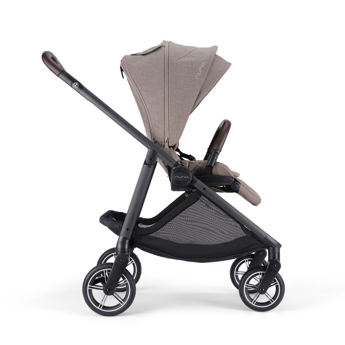 x BMW SWIV Lightweight Stroller in Umber Strollers - Single Nuna