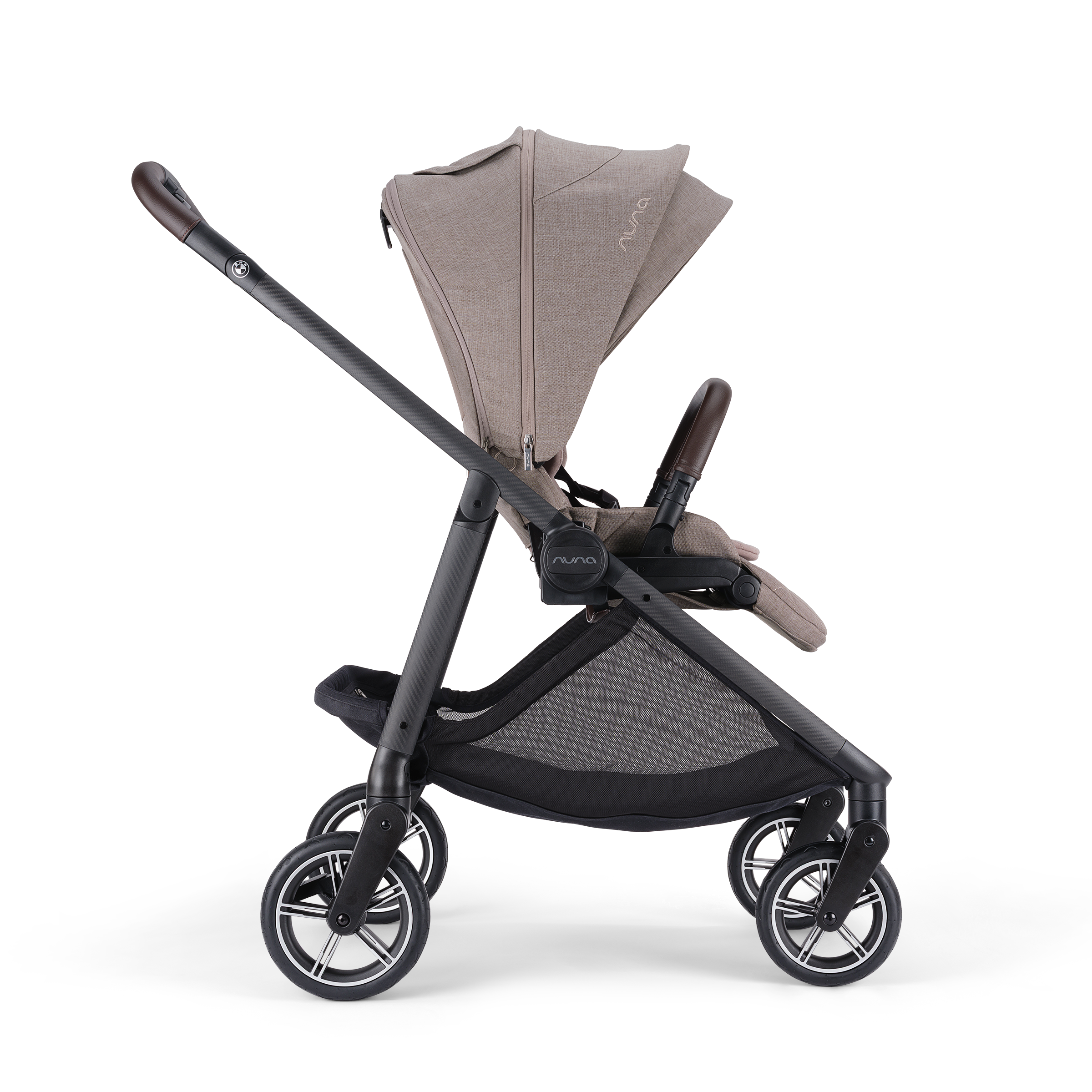 x BMW SWIV Lightweight Stroller in Umber Strollers - Single Nuna