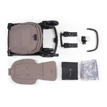 x BMW SWIV Lightweight Stroller in Umber Strollers - Single Nuna