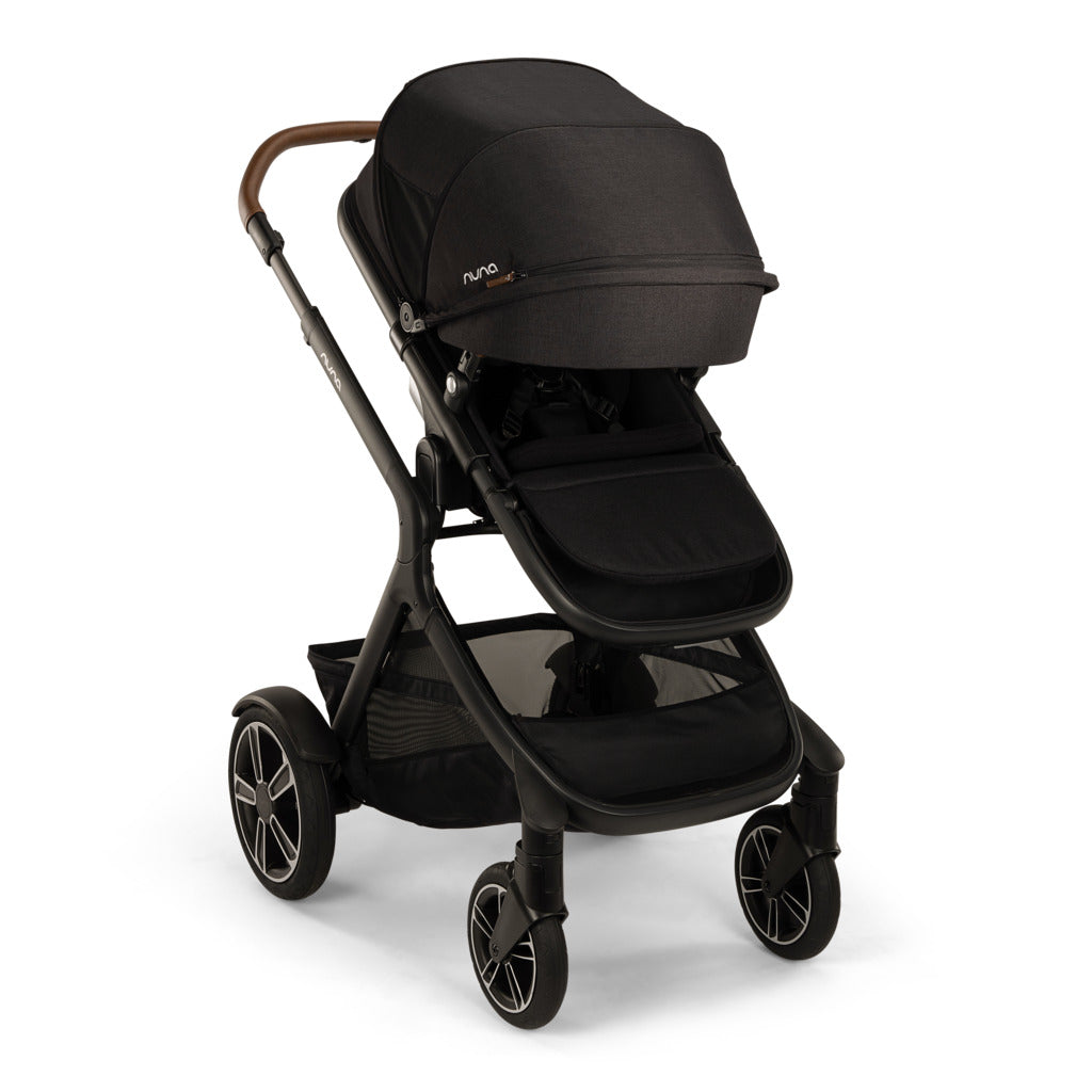Nuna DEMI Next + Rider Board Stroller Caviar