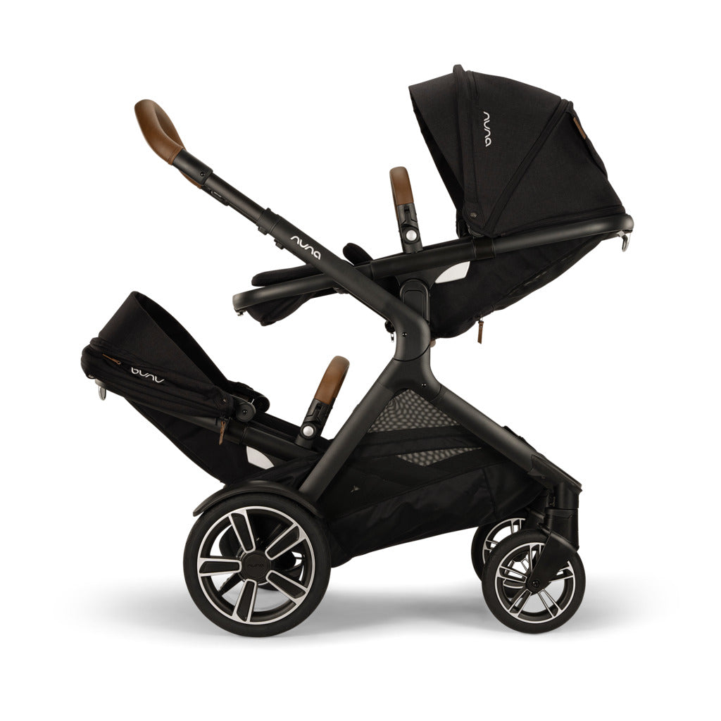 Nuna DEMI Next + Rider Board Stroller Caviar