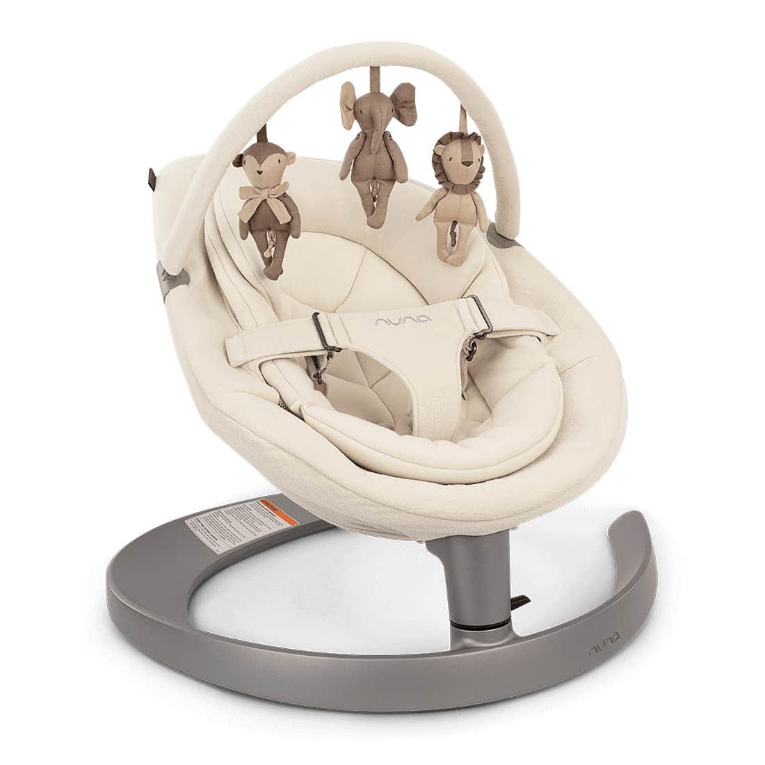 Leaf Grow Bouncer Baby Loungers Nuna Cloud