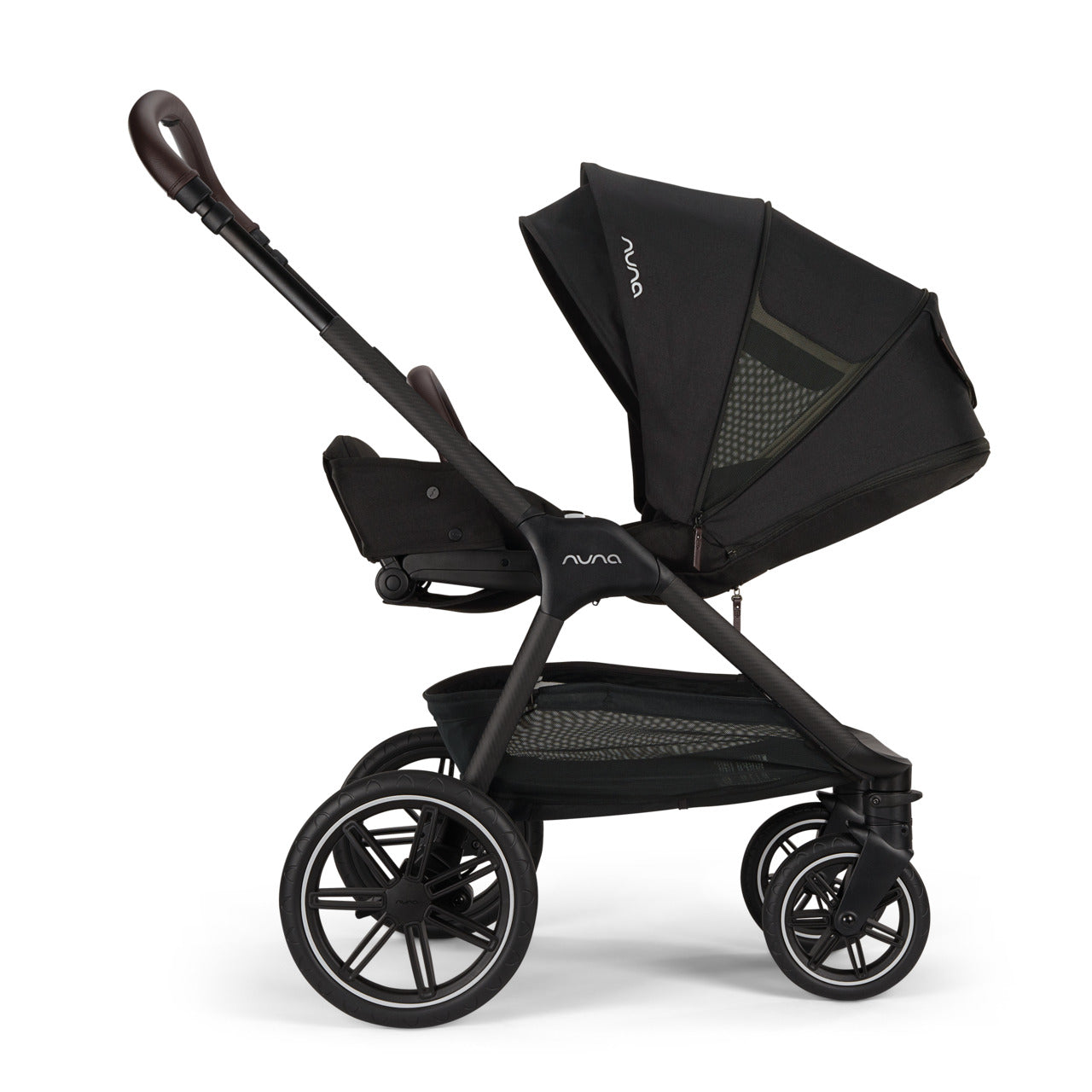 TRIV lx Mid-Size Compact Stroller with One-Hand Fold & Reversible Seat Strollers - Single Nuna