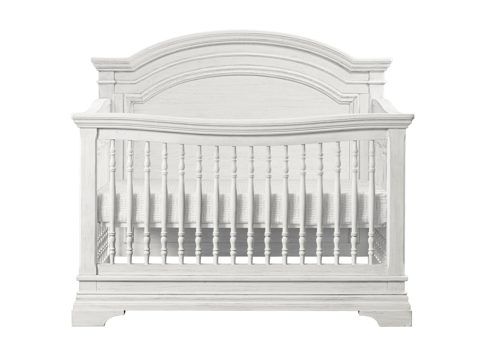 Olivia Arch Top Convertible Crib + Dresser & Chest