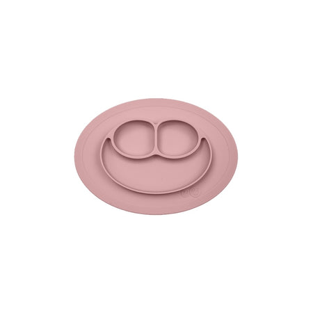 Mini Mat Plate - Suction Plate + Placemat in One Plates, Bowls & Utensils ezpz Blush