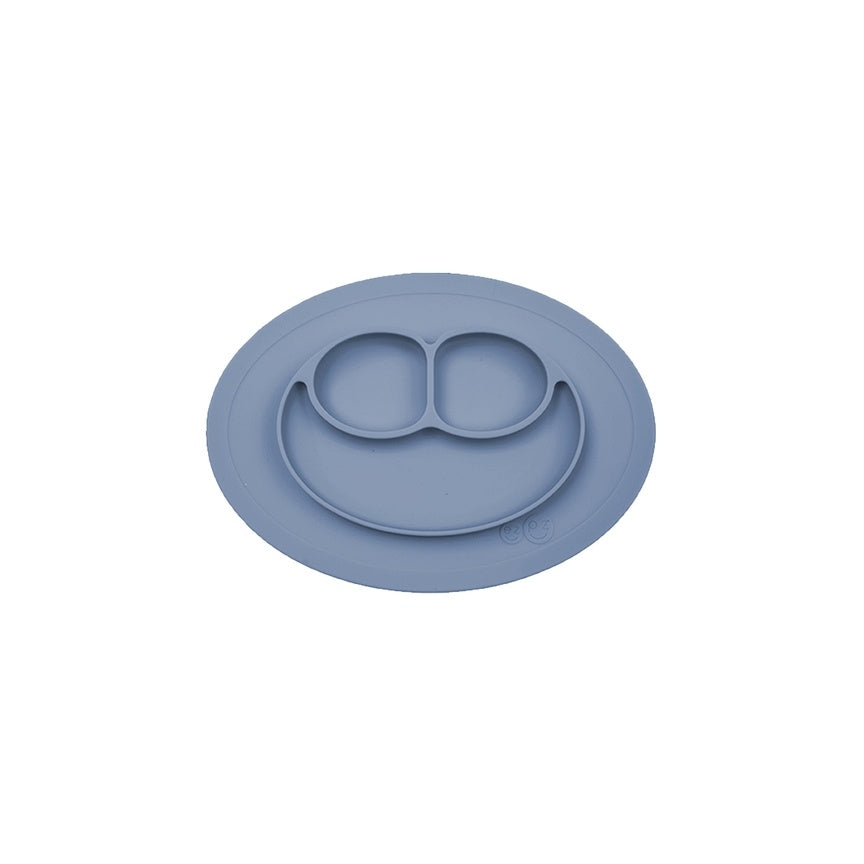 Mini Mat Plate - Suction Plate + Placemat in One Plates, Bowls & Utensils ezpz Indigo