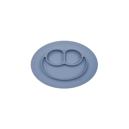 Mini Mat Plate - Suction Plate + Placemat in One Plates, Bowls & Utensils ezpz Indigo