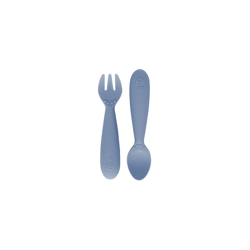 Mini Utensils Plates, Bowls & Utensils ezpz Indigo