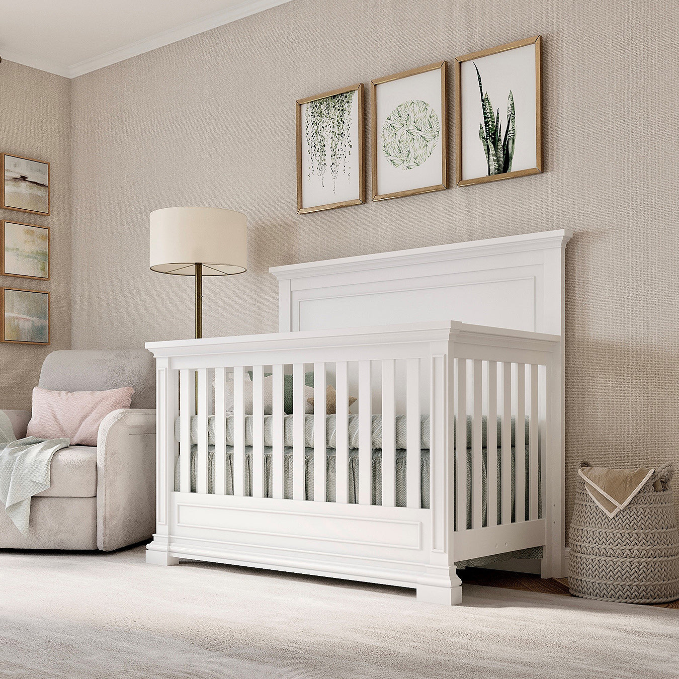 Jackson Crib | 5-in-1 Convertible | Solid Wood Convertible Cribs Silva Furniture