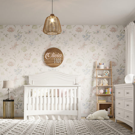 Serena Crib | 5-in-1 Convertible | Solid wood Convertible Cribs Silva Furniture