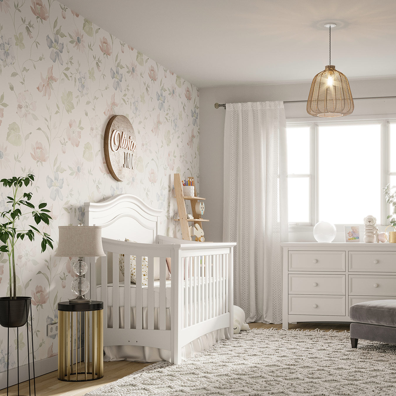 Serena Crib | 5-in-1 Convertible | Solid wood Convertible Cribs Silva Furniture