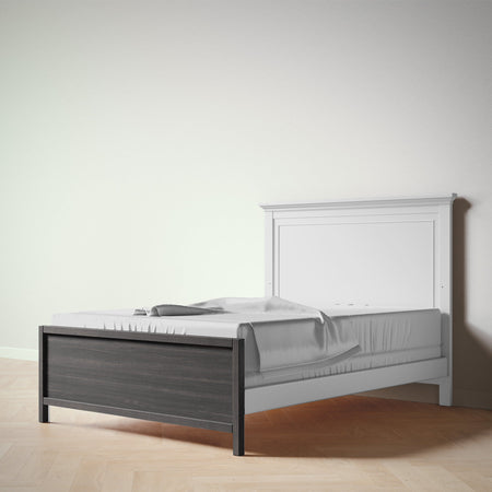 Universal Low-Profile Footboard (Edison | Jackson | Serena) Crib Conversion Kits Silva Furniture Aqua Gray