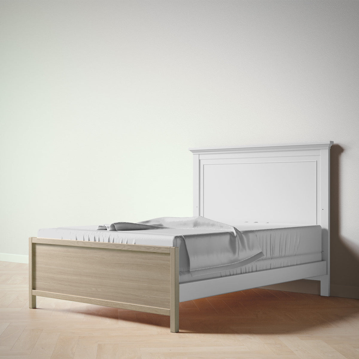 Universal Low-Profile Footboard (Edison | Jackson | Serena) Crib Conversion Kits Silva Furniture Sandstone