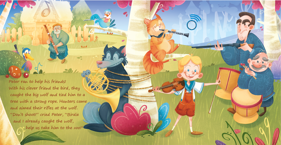My First Peter and The Wolf Books JamJam Books