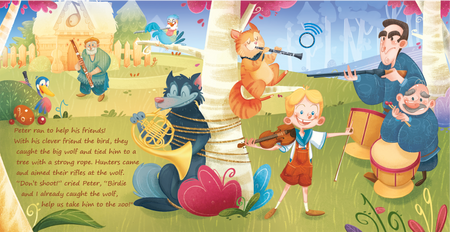 My First Peter and The Wolf Books JamJam Books