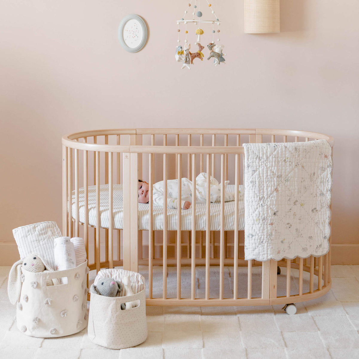 Sleepi Bed Fitted Sheet by Pehr V3 Changing Stations Stokke