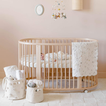 Sleepi Bed Fitted Sheet by Pehr V3 Changing Stations Stokke