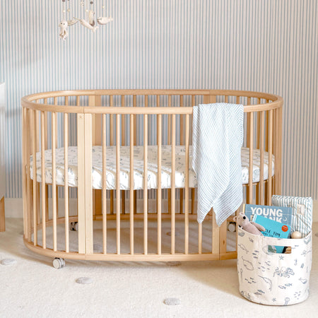 Sleepi Bed Fitted Sheet by Pehr V3 Changing Stations Stokke