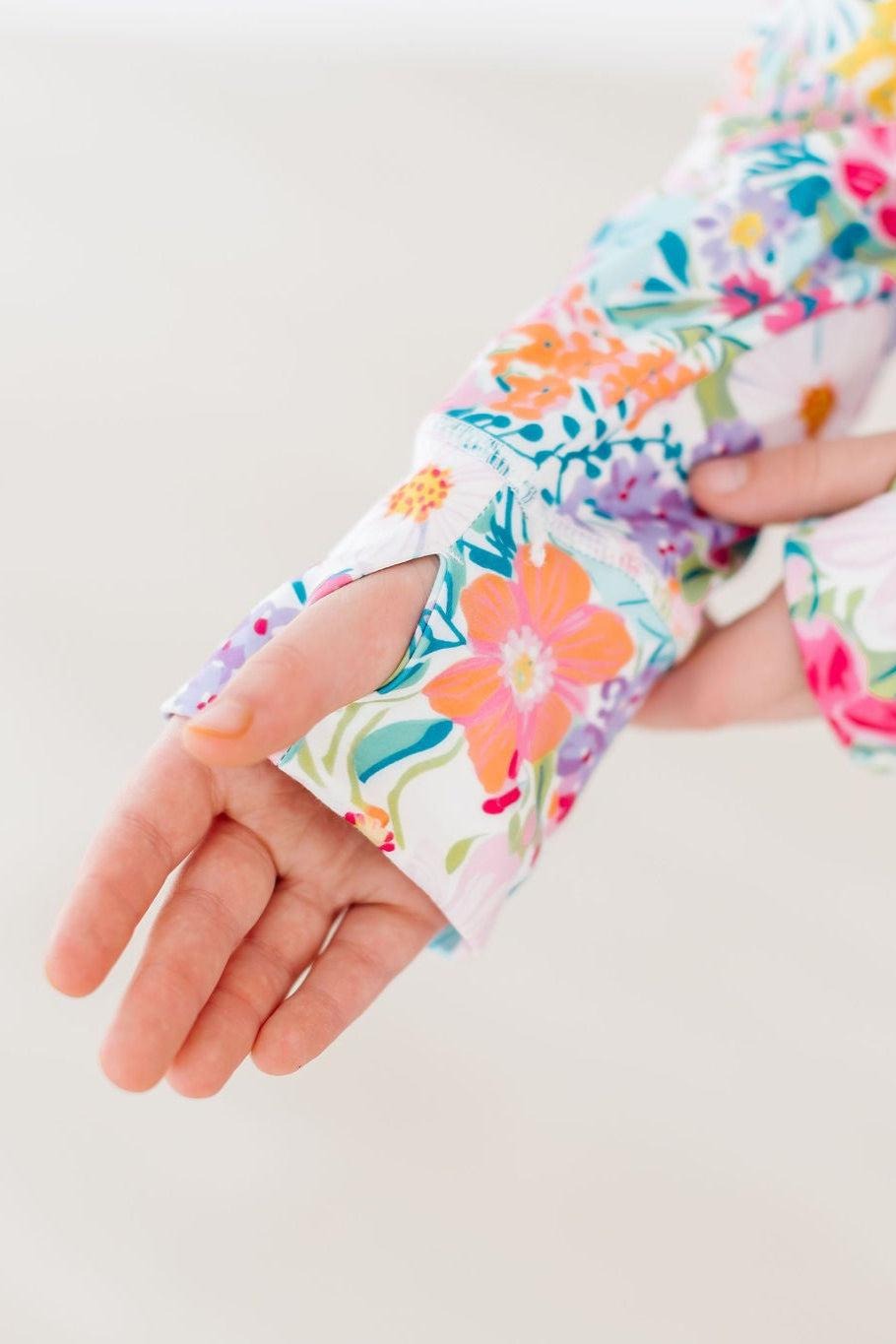 Petal Power Full-Zip Ruffle Active Jacket Jackets Mila & Rose