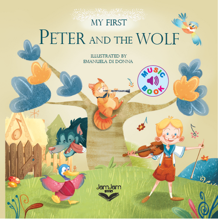 My First Peter and The Wolf Books JamJam Books