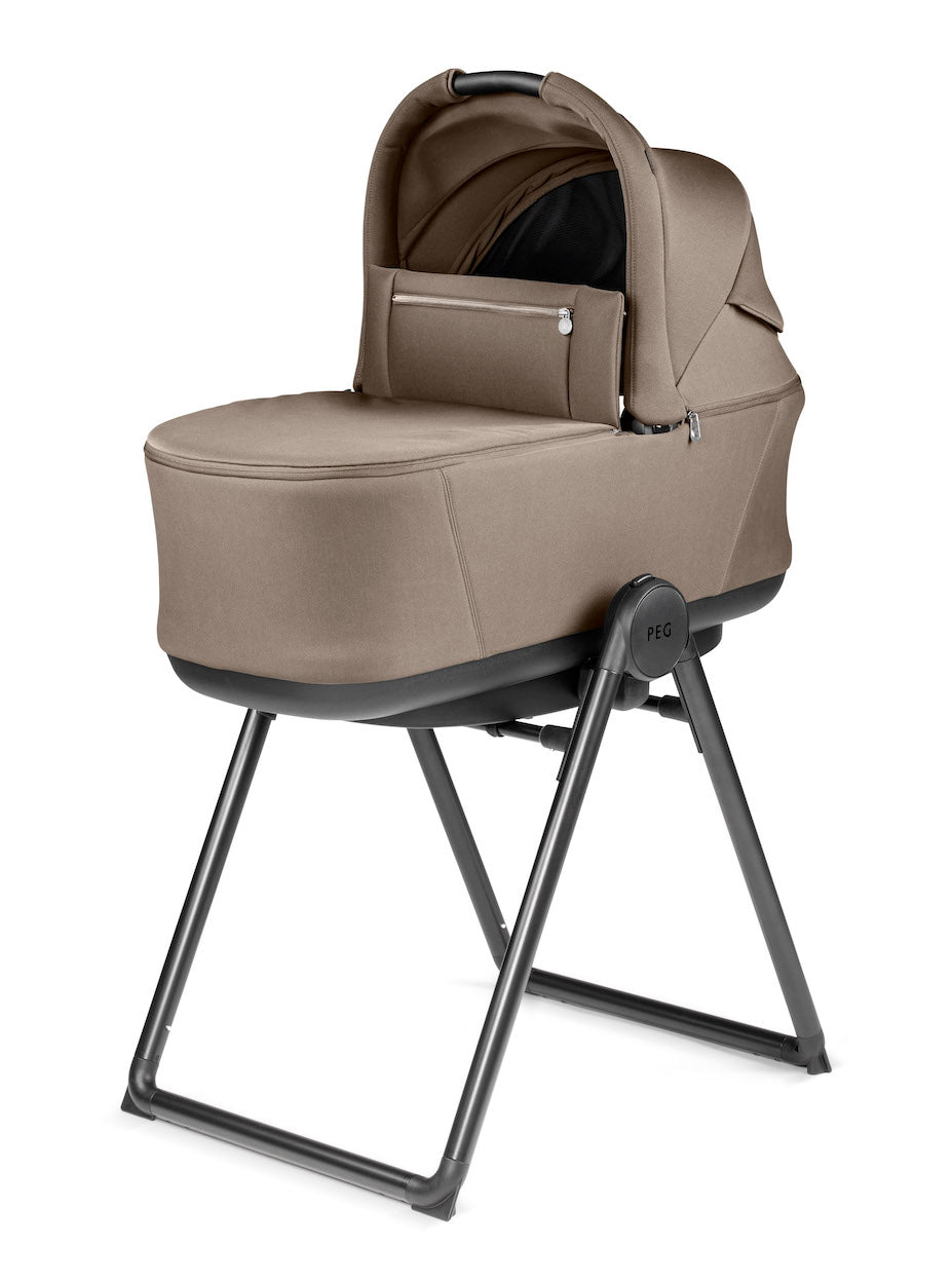 Pop Up Bassinet w/stand for City Loop & City Loop Pro Stroller Accessories Peg Perego Pine Bark