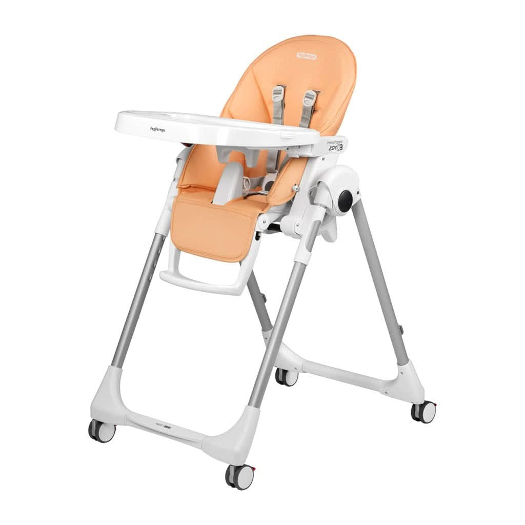 PEG Prima Pappa Zero 3 High Chair Peach