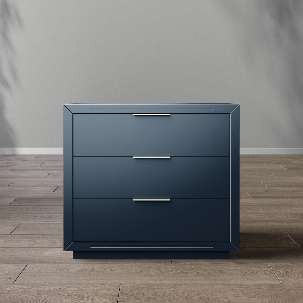 Romina Furniture Quadro Single Dresser - Navy Destination Baby & Kids Romina Furniture Quadro Single Dresser - Navy Destination Baby & Kids