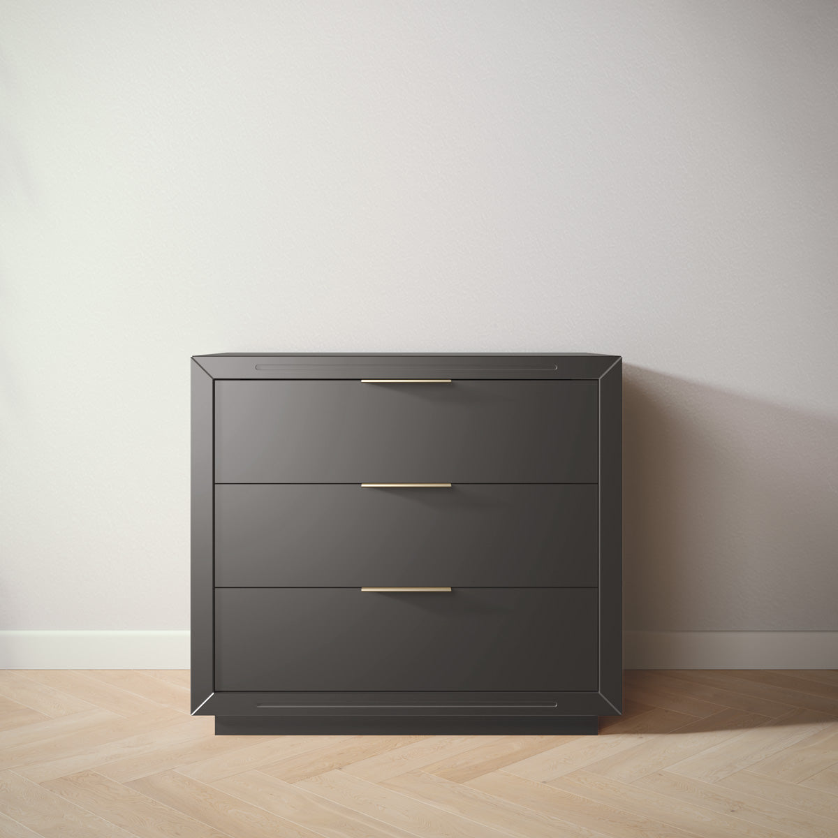 Romina Quadro Single Dresser Dressers Romina Furniture Peppercorn